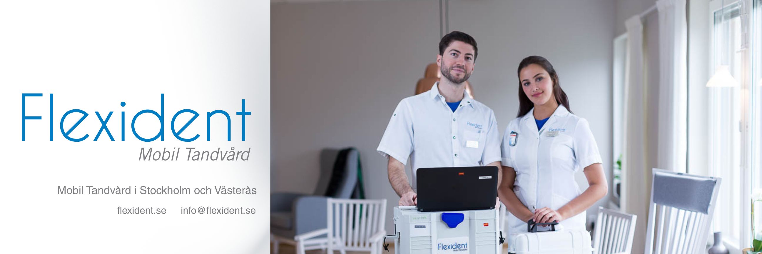 Flexident mobil tandvård i Västerås och Stockholm