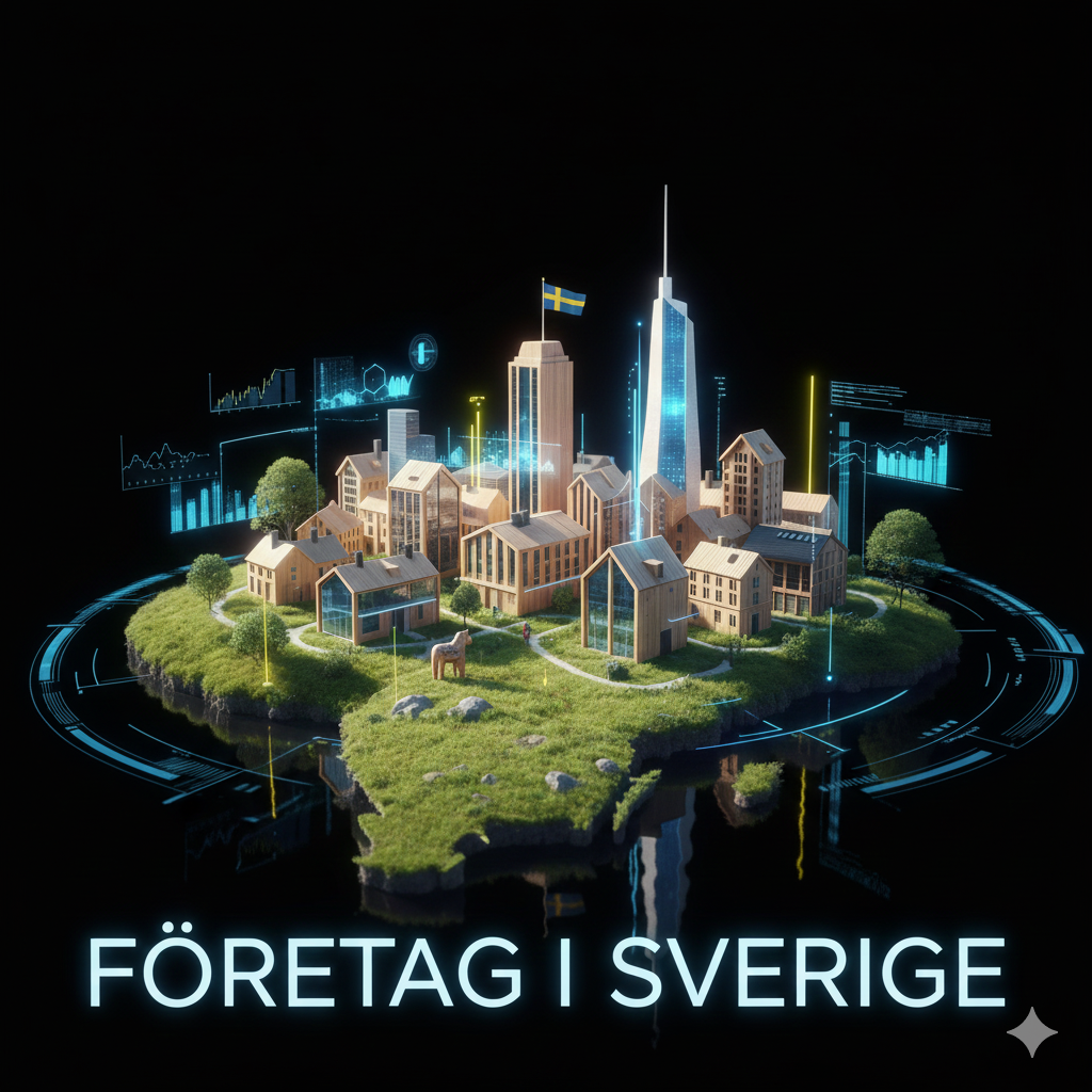 Illustration av svenska företag och innovation, kopplad till artikel om Corvid Cleanings metod