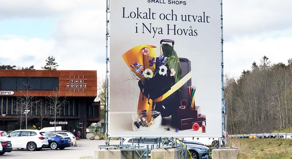 Skyltning komplettera din digitala marknadsfo¨ring