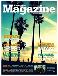 Omslag till tidningen Enterprise Magazine