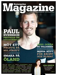 Omslag till Enterprise Magazine  April 2014