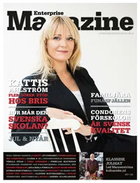 Omslag till tidningen Enterprise Magazine
