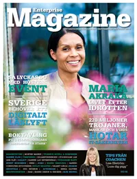 Omslag till Enterprise Magazine September 2014